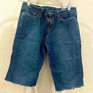 LUCKY BRAND sweet n low Jean shorts | Womens Sz 27 LONG | EUC